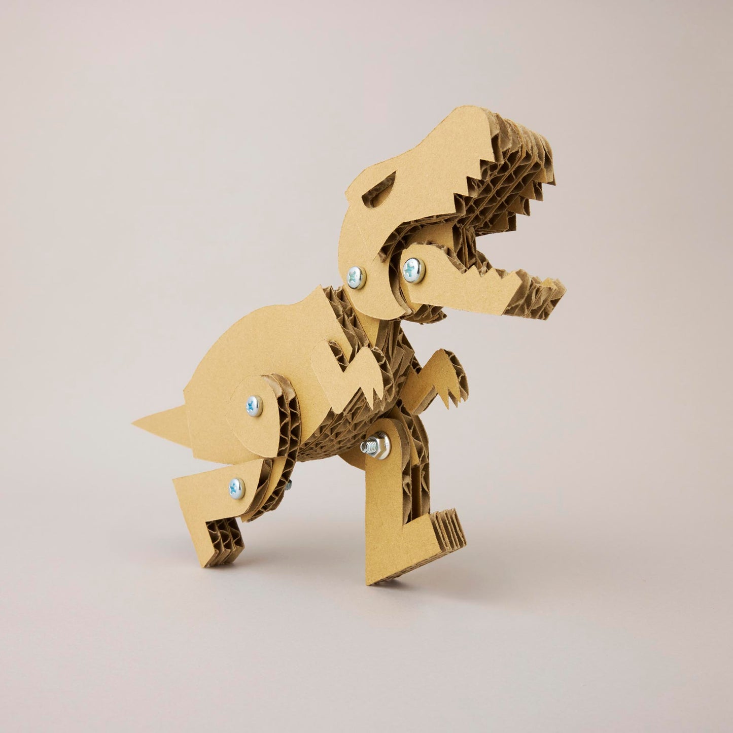 ダンボール恐竜工作キット(ティラノ)