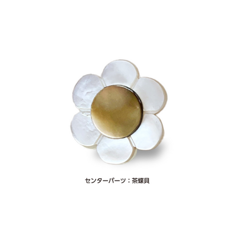 白蝶貝ブートニエール
