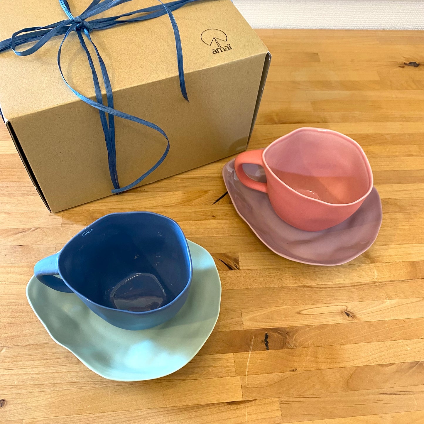 カップ&ソーサー【2個セット/ギフト梱包】