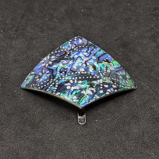 金彩髪飾り / 黒螺鈿仕様