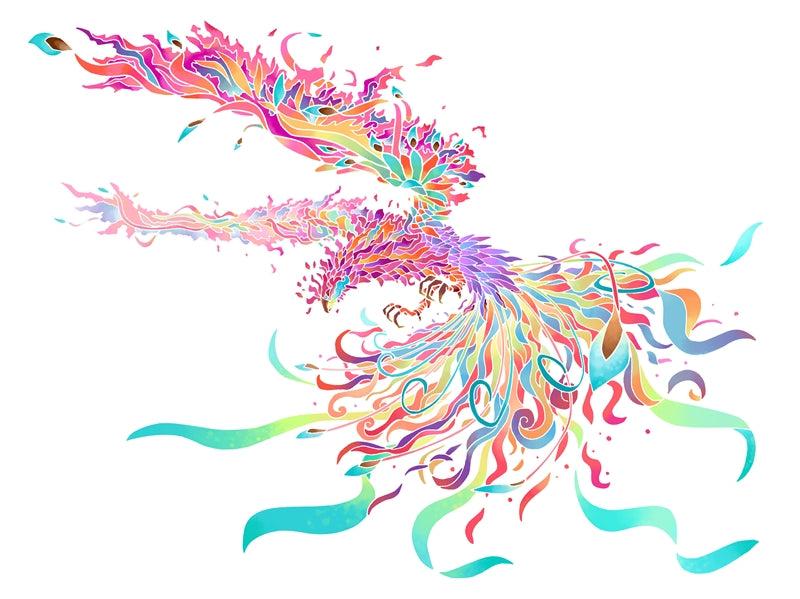 【 鳳凰 白燃 】-ほうおう はくねん-