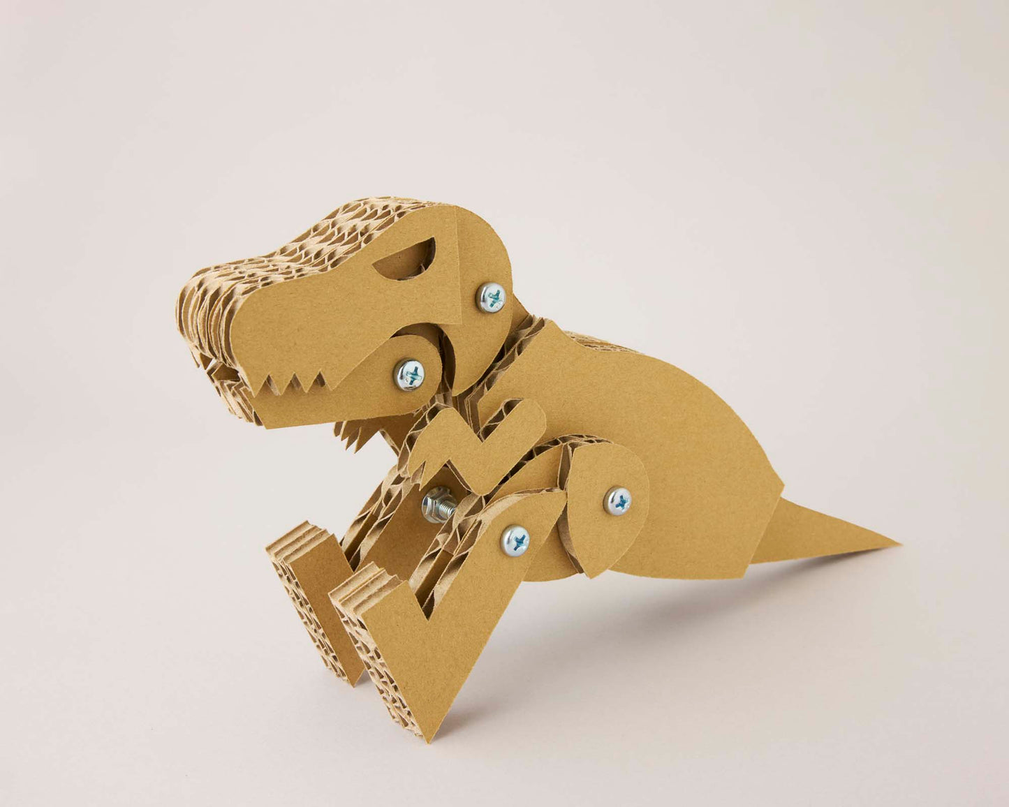 ダンボール恐竜工作キット（ティラノ）