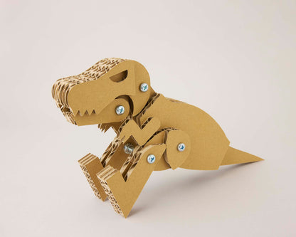 ダンボール恐竜工作キット（ティラノ）