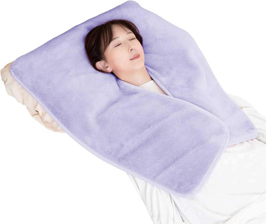「肩口の冷えがもう気にならない。」 新発想のまくら毛布 