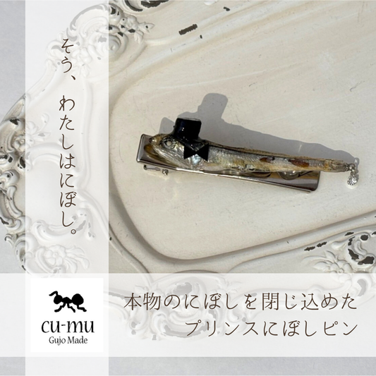 本物のにぼしを閉じ込めた　プリンスにぼしピン