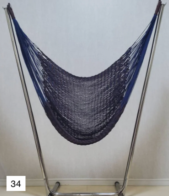 世界にひとつの手編みハンモックとスタンドセット