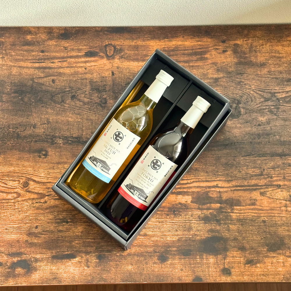 CraftTea緑茶＆和紅茶2本セット