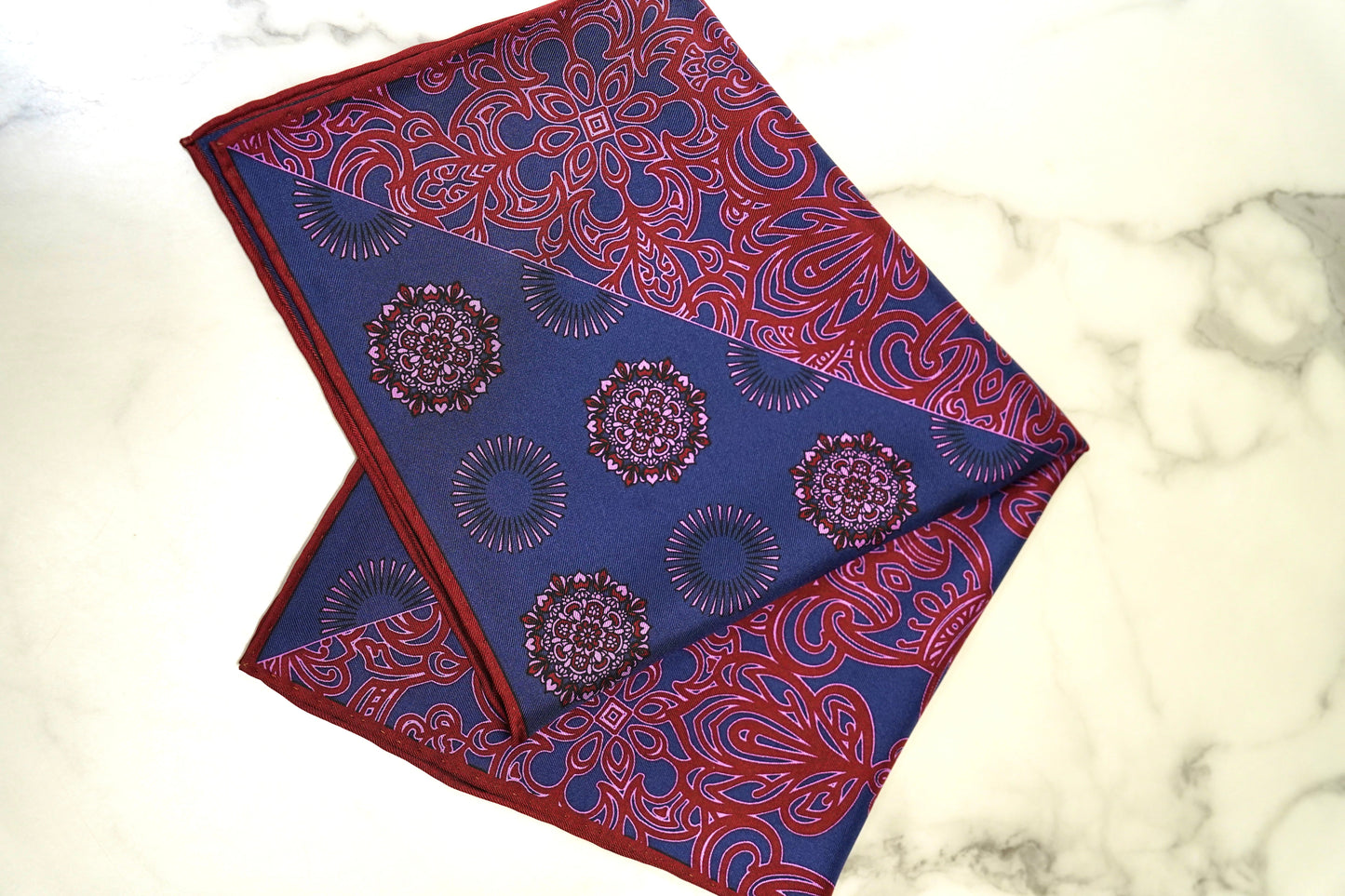 ポケットチーフ FIORE IRIS