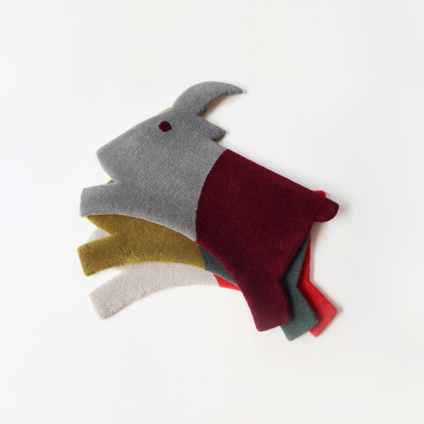 ラグGOAT_レッド