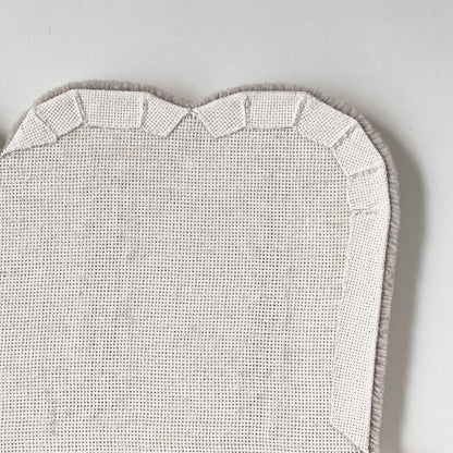 ラグHANA_アイボリー