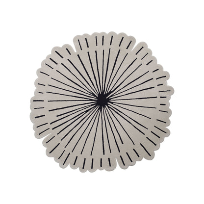 ラグHANA_アイボリー