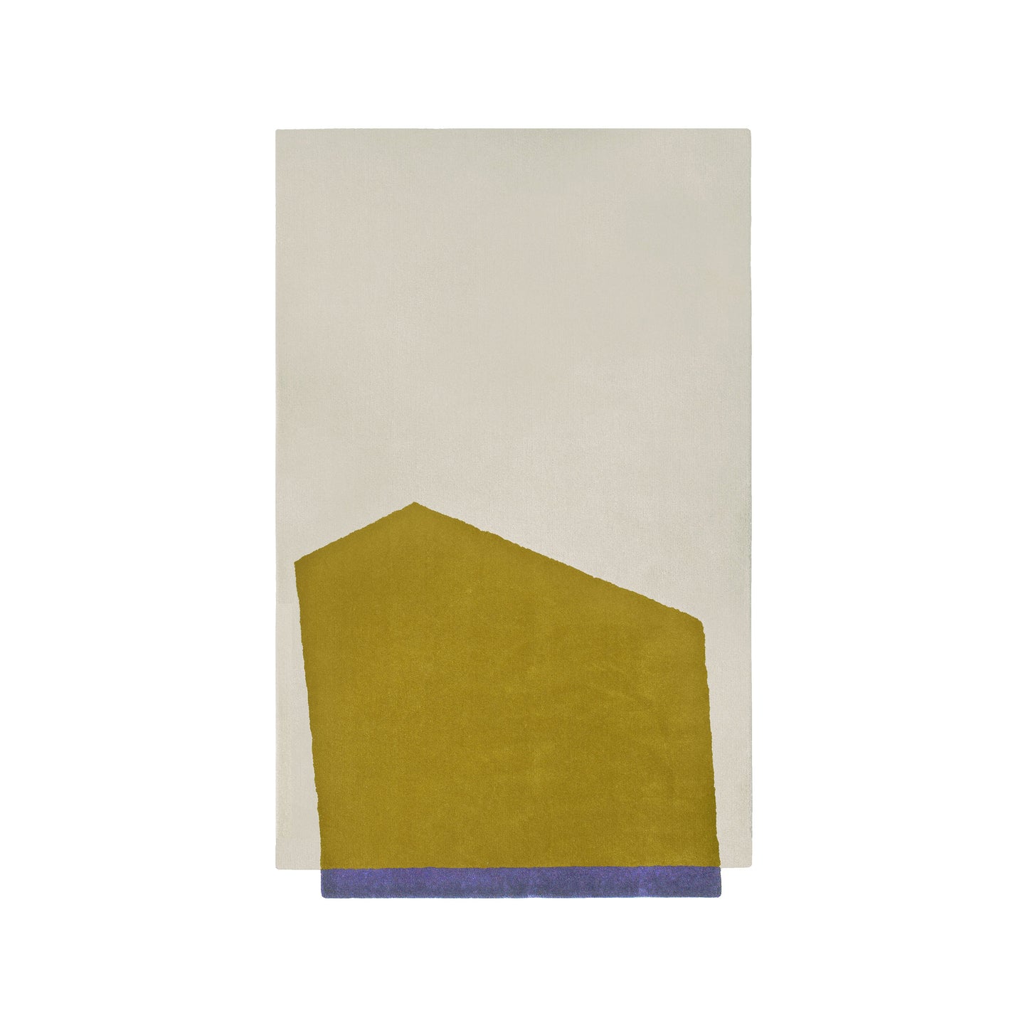 ラグHILL_オリーブブラウン