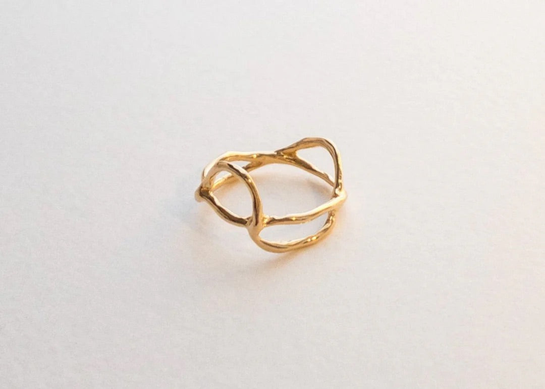 K18YG インフィニティリング