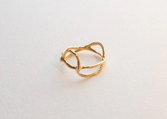 K18YG インフィニティリング