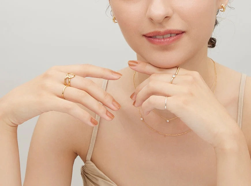 K18YG インフィニティリング