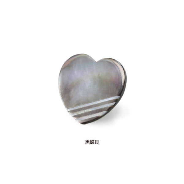 蝶貝ブートニエール・ハート
