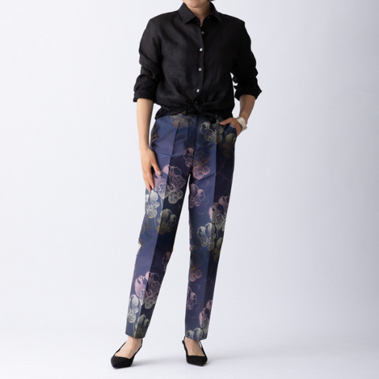 花柄ジャガードパンツMH46