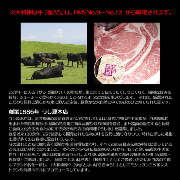 大和榛原牛吟撰極上ロース肉（しゃぶしゃぶ）