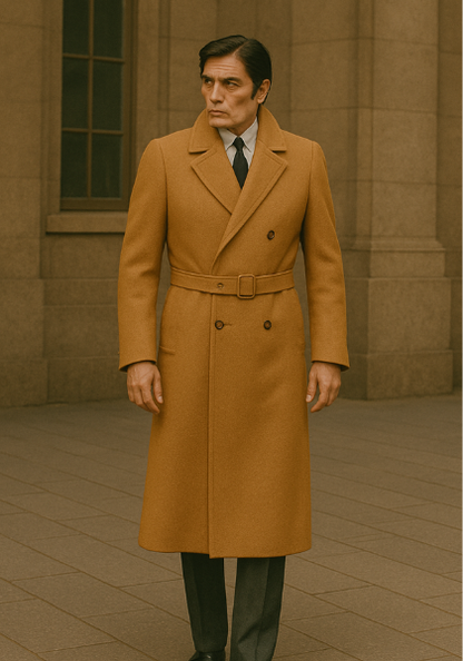 PIACENZA VICUÑA OVERCOAT