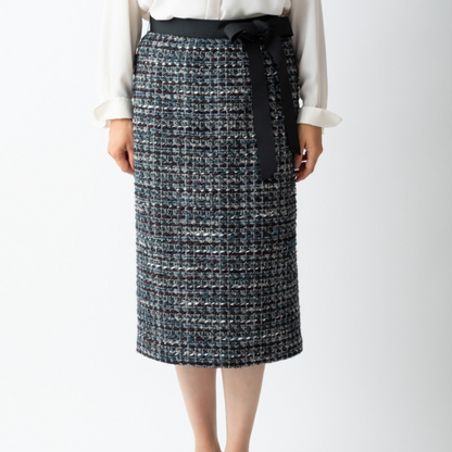 ルサージュツイードスカートMH124