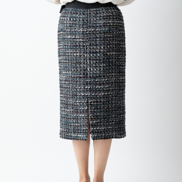 ルサージュツイードスカートMH124