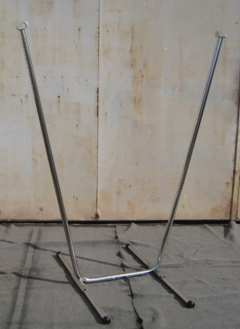 世界にひとつの手編みハンモックとスタンドセット