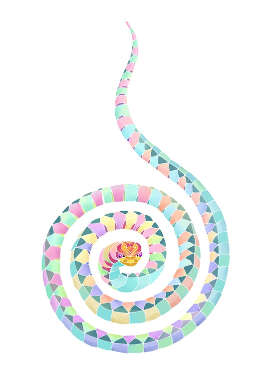 【示蛇】-じだ-(巳)