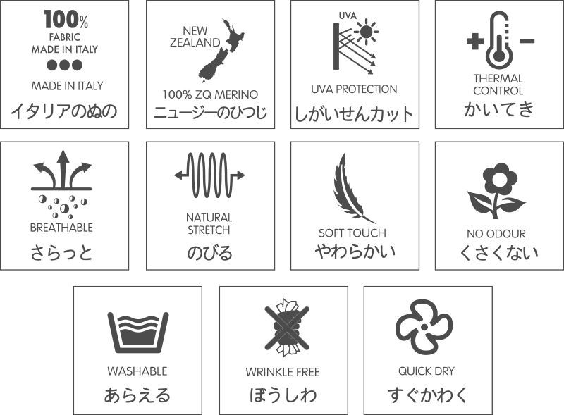 肌と地球に優しい「VネックTシャツ」