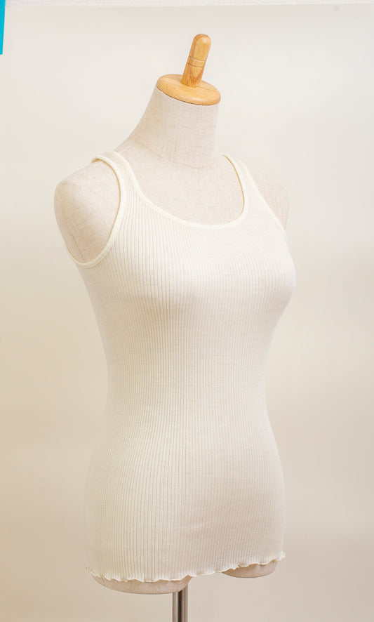 macaroni ウールタンクトップ