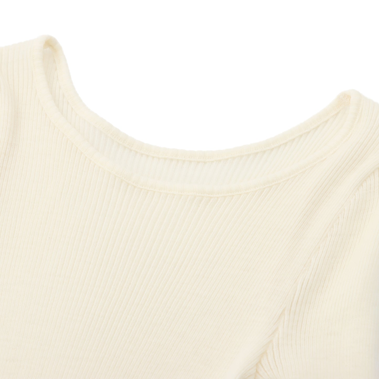 macaroni ウールクルーネックプルオーバー